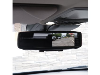 LCD monitor 4,5" na zrcátko, bluetooth + ext. mikrofon