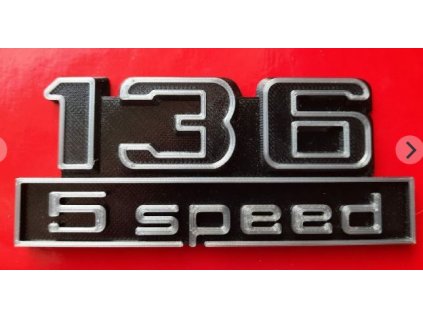 136 5 speed