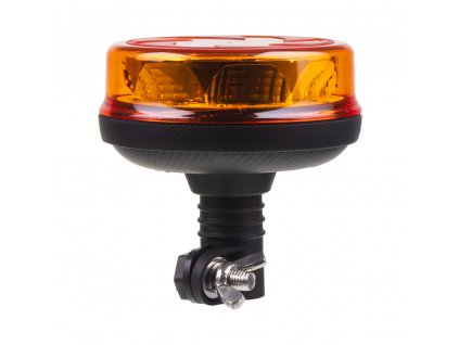 LED maják, 12-24V, 16x1W oranžový na držák, ECE R65