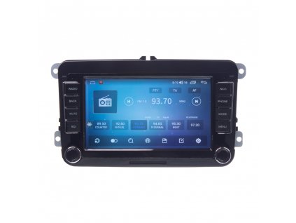 Autorádio pro VW, Škoda s 7" LCD, Android, WI-FI, GPS, CarPlay, Bluetooth, 4G, 2x USB