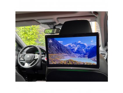 LCD monitor 12,4" OS Android/USB/SD/HDMI in/out/Bluetooth s držákem na opěrku