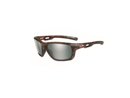 WILEY X ASPECT POLARIZED PLATINUM FLASH SMOKE GREEN/MATTE DEMI