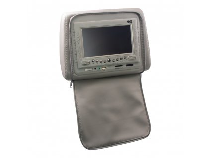 DVD/SD/USB monitor 7" v šedé opěrce