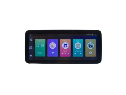 Autorádio s 12,3" LCD, OS Android, WI-FI, GPS, CarPlay, Bluetooth, 2x USB, 4G