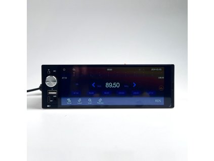 1DIN autorádio s 6,36" LCD / 2 x USB / Bluetooth / CarPlay
