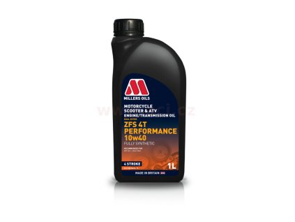 MILLERS OILS ZFS 4T Performance 10w40 1 l