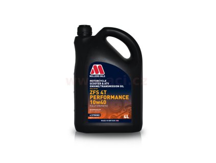 MILLERS OILS ZFS 4T Performance 10w40 4 l