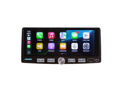 1DIN autorádio s 6,86" LCD, Android, WI-FI, GPS, CarPlay, Bluetooth, 3xUSB 1xUSB-C