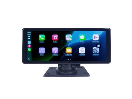 Monitor 8,1" s Apple CarPlay, Android auto, Bluetooth, micro SD, 2K DVR + kamerový vstup