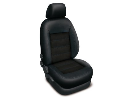 Autopotahy KIA CEED II, od r.2012, bez zadní lok. op. AUTHENTIC DOBLO, žakar modrý