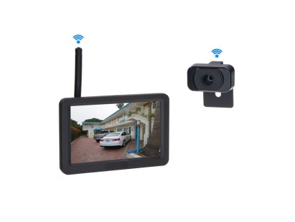 SET bezdrátový digitální kamerový systém s monitorem 5" AHD