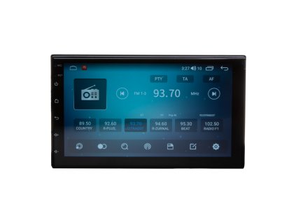 2DIN Autorádio s 7" LCD, Android, WI-FI, GPS, CarPlay, Bluetooth, 4G, 2x USB