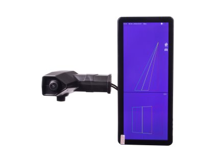 AHD kamerový set s monitorem 12,3", dvojitá kamera na rameni, DVR, levá strana