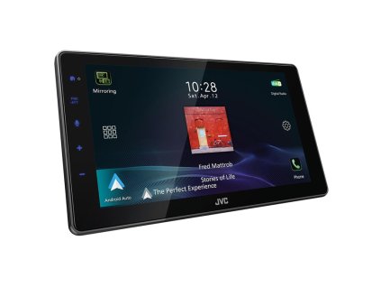 JVC 1DIN DAB+ / FM autorádio/9" displej/USB/AV/Bluetooth/Bezdrát Apple CarPlay / Android Auto