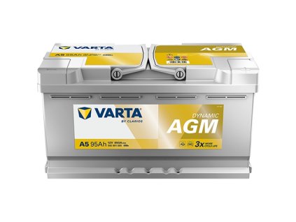 varta dynamic agm 12v 95ah 850a 595 901 085 a5 original