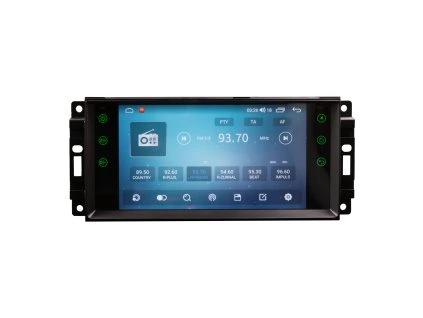 Autorádio pro Jeep 7" LCD, Android, Wi-Fi, GPS, CarPlay, Bluetooth, 4G, 2x USB