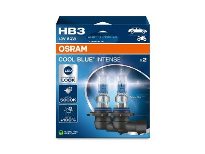 OSRAM 12V HB3 60W COOL BLUE INTENSE (2ks) Duo-box
