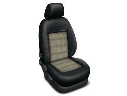 Autopotahy DACIA DUSTER III, od r. 2024, AUTHENTIC DOBLO matrix béžový