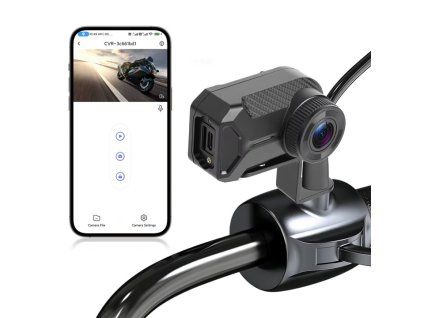 Motocyklová FULL HD, WiFi kamera, IP67