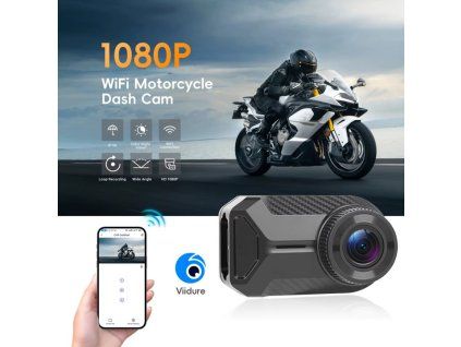 Motocyklová FULL HD, WiFi kamera,, IP67