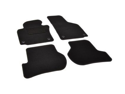 Textilní autokoberce Škoda Octavia II 2005-2013 4x oválná fixace | RIGUM