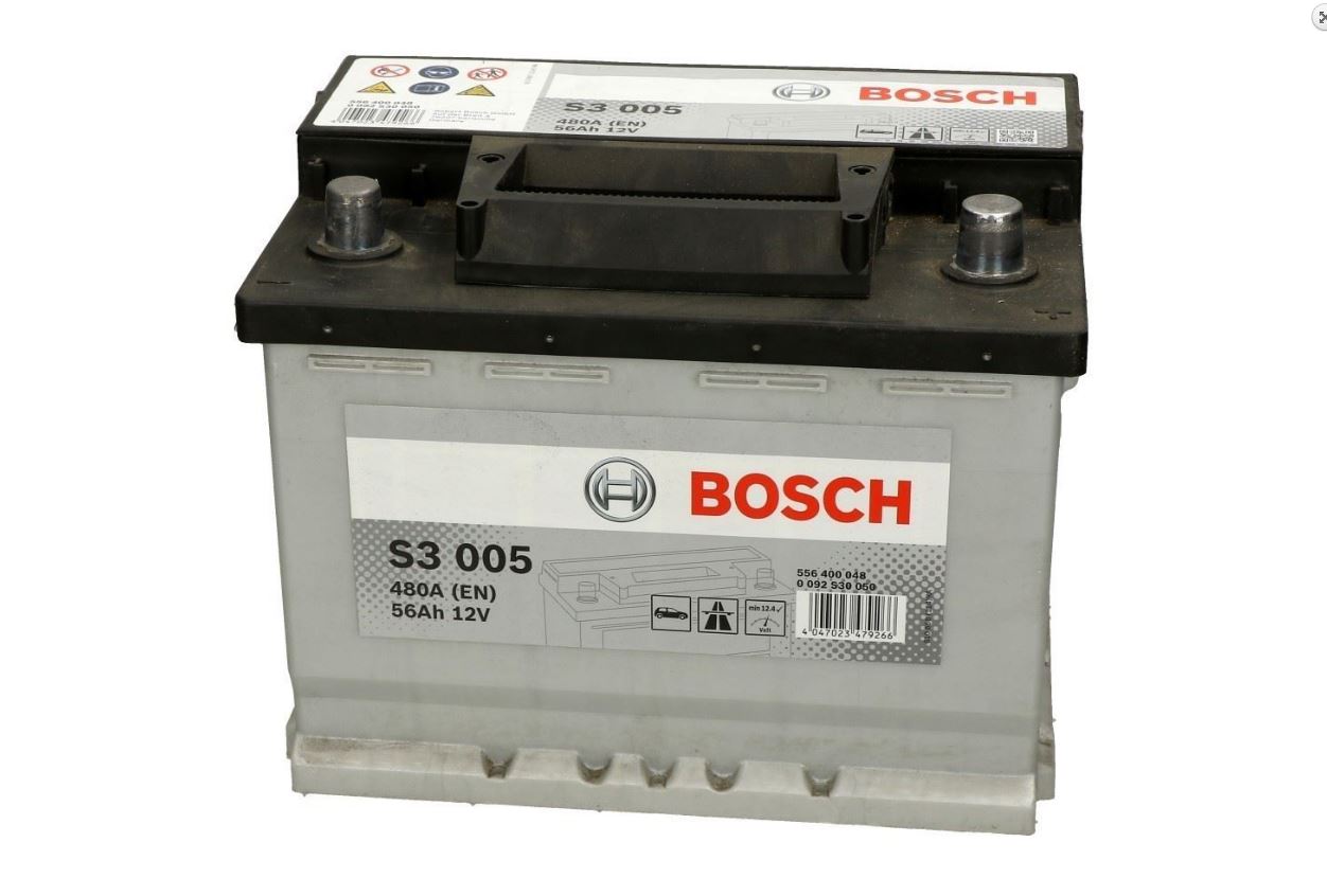 Autobaterie BOSCH S3 12V 56Ah 480A EN 0092S30050