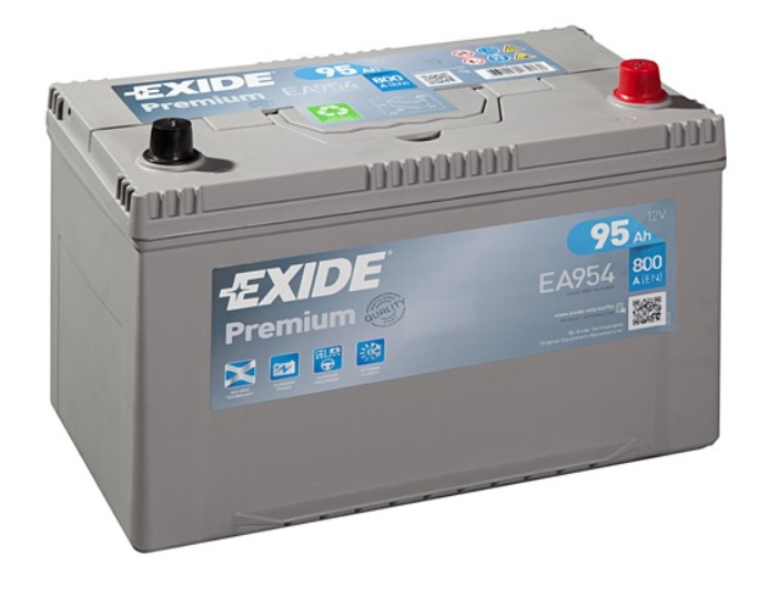 Autobaterie EXIDE Premium 12V 95Ah 800A EA954