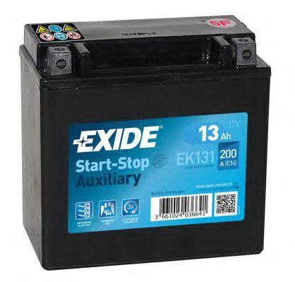 Autobaterie EXIDE Start-Stop přídavné AGM 12V 13Ah EK-131