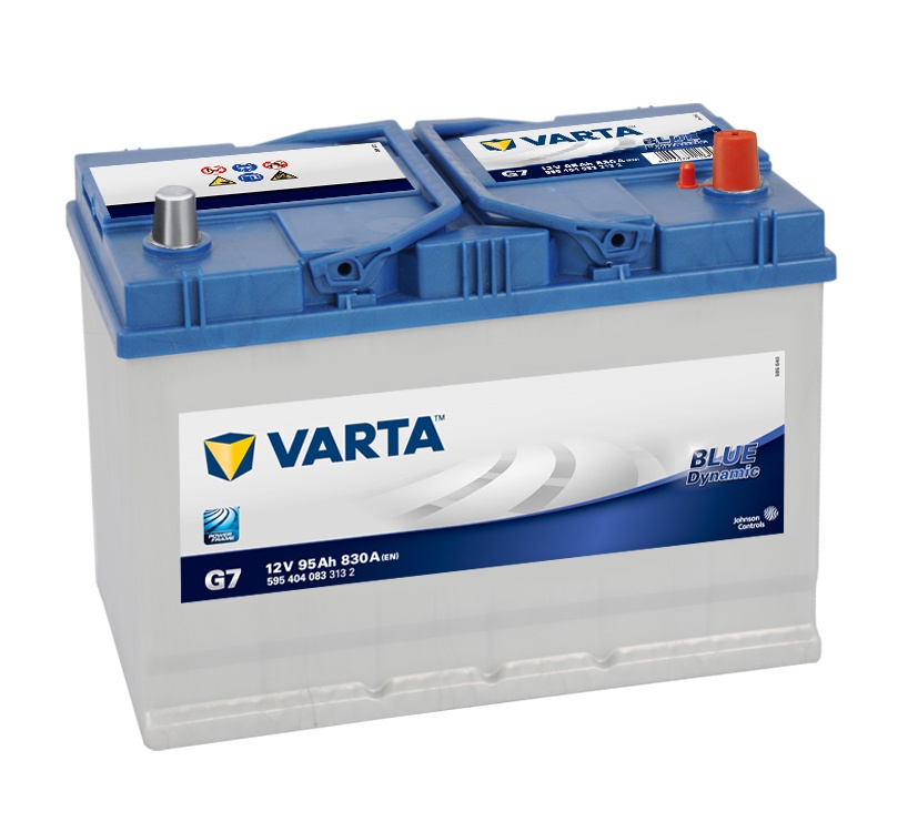VARTA - Clarios Czech spol. s r.o. Varta Blue Dynamic 95AH 830A, 595404, G7