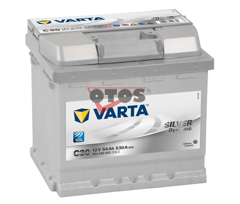 VARTA - Clarios Czech spol. s r.o. Varta Silver Dynamic 54AH 530A,554400,C30