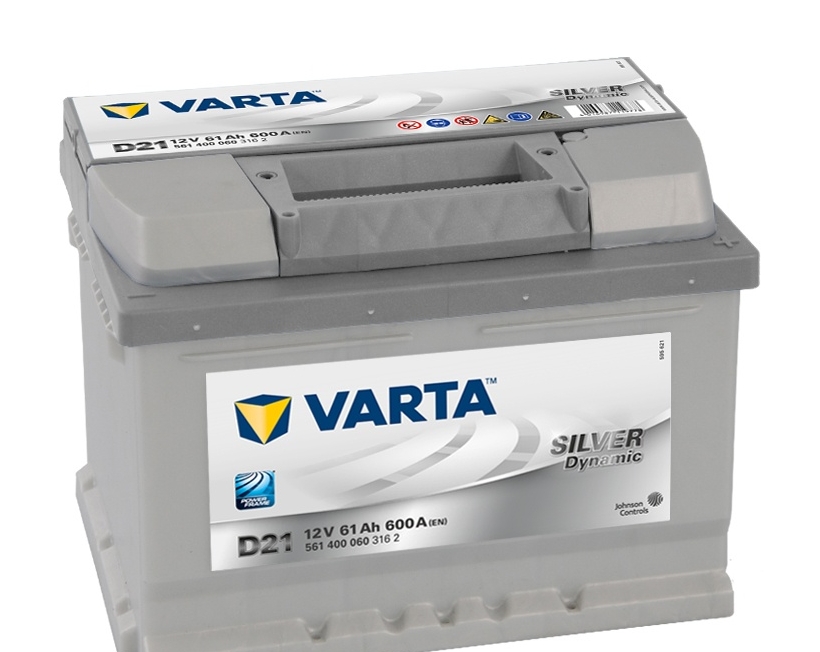 VARTA - Clarios Czech spol. s r.o. Varta Silver Dynamic 61AH 400A, 561400, D21