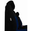 Autopotahy ELEGANCE ALCANTARA cerno modre 1