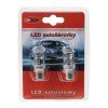 x CREE LED BA15S 12-24V, 30W (6x5W) oranžová