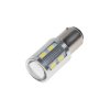 LED BA15D bílá, 12SMD 5630 + 3W LED 10-30V