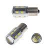 x LED BA15s bílá, 12-24V, 16LED/5730SMD
