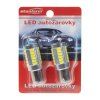 x LED BAU15s bílá, 12-24V, 33LED/5730SMD s čočkou