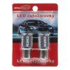x LED BAU15s oranžová, 12-24V, 12SMD + 3W LED