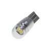 x LED T10 bílá, 12V, 2LED/5730SMD s čočkou