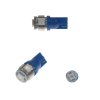 x LED T10 modrá, 12V, 5LED/3SMD