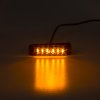 LINEAR LED 6x5W LED, 12-24V, oranžový, ECE R65