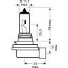 X OSRAM 12V H8 35W standard (1ks)