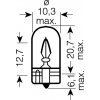 OSRAM 12V W3W (W2,1x9,5d) 3W standard (10ks)