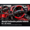 Montáž koženého potahu volantu
