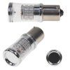 x TURBO LED 12-24V s paticí BA15S, 48W červená