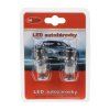 x TURBO LED 12-24V s paticí BA15S, 48W oranžová