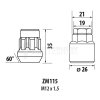 Z-BLOCKY ZM115 pojistné matice M12x1,50 kužel, zavřená, klíč 19/21