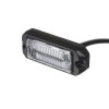 x SLIM výstražné LED světlo vnější, modré, 12-24V, ECE R65