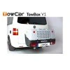 TowCar TowBox V1 šedý, na tažné zařízení
