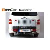 TowCar TowBox V1 šedý, na tažné zařízení
