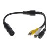 Kabel video 6pin WAECO samice/RCA samec